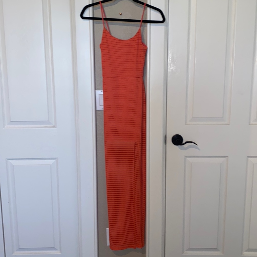 Coral Maxi Dress